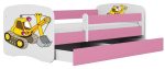 Παιδικό Κρεβάτι Babydreams Cartoon-Roz-180 x 80-Digger - Image 4