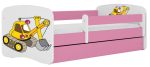 Παιδικό Κρεβάτι Babydreams Cartoon-Roz-140 x 70-Digger
