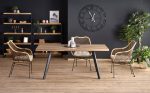 Επεκτεινόμενο τραπέζι Beller-160 x 90 x 76 εκ. - Image 3