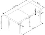 Επεκτεινόμενο τραπέζι Cabell - Image 3