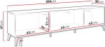 Έπιπλο τηλεόρασης Picru 3D-Cashmere - Image 3