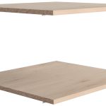 Σετ 2 ράφια βεστιαρίου Casperia 60