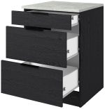 Επιδαπέδιο ντουλάπι Evoria 60 3D - Image 6