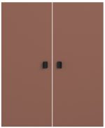 Σετ πόρτες για τη βιβλιοθήκη Soria II-Κεραμιδί - Image 6
