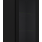 Κρεμαστή βιτρίνα Universal 40 GS 72 1F-Μαύρο