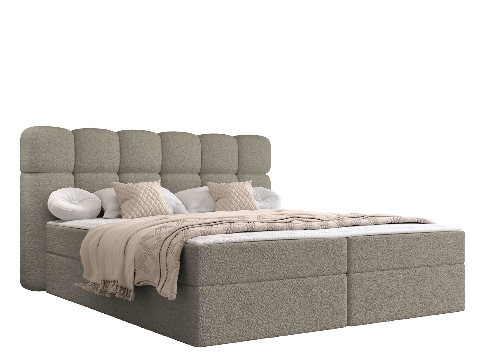 3r6t1ns2ys74nf1733hmppn2cfjg Επενδυμένο Κρεβάτι Softi II-Μόκα-180 x 200 - Image 1
