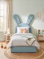 Επενδυμένο κρεβάτι Bunny Light-Mple-Deksia - Image 7