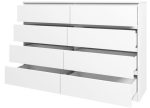 Συρταριέρα Juniper 8S-Leuko - Image 2