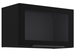 Κρεμαστή βιτρίνα Universal 60 GUS 36 MDF 1F-Μαύρο
