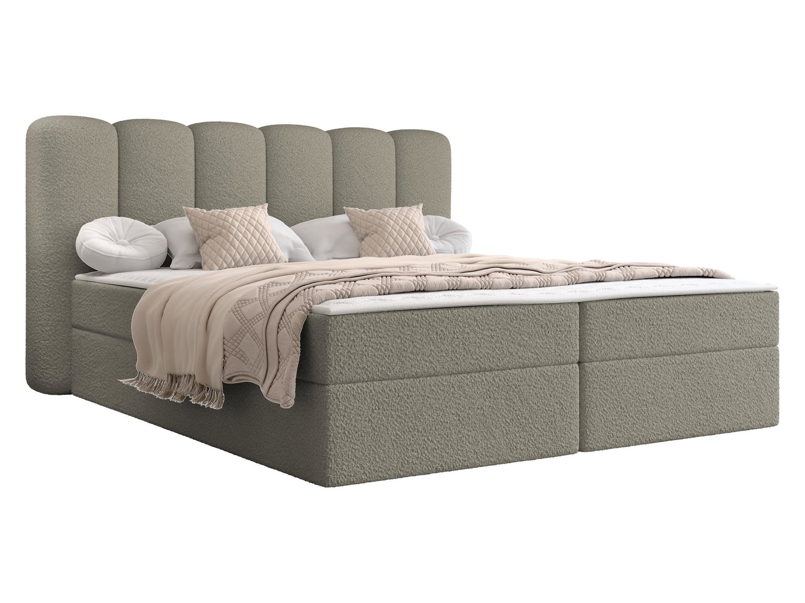 mazsb3cb9eviu6lwevvjxzoe63py Επενδυμένο Κρεβάτι Softi I-Μόκα-180 x 200 - Image 1