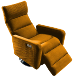 Πολυθρόνα relax Graham-Portokali - Image 3