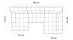 Γωνιακός Καναπές Campane XL-Αριστερή - Image 4