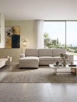 Γωνιακός Καναπές Regalia L-Αριστερή-Μπεζ Ανοιχτό - Image 5