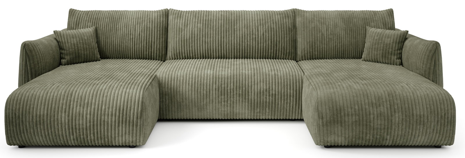 3ken5vw4b1i7c8n5tzom1yqdkn6w Γωνιακός καναπές Alino U-Χακί - Image 1