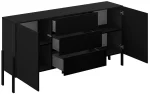 Μπουφές Plum 2D3D-Μαύρο - Image 4