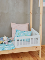 Κάγκελο Κρεβατιού Basic HouseBed-70x160-Λευκό - Image 2