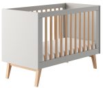 Βρεφικό Κρεβάτι Swin-120x60-Γκρί