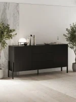 Μπουφές Plum 2D3D-Μαύρο - Image 6