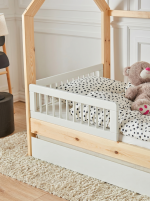 Κάγκελο Κρεβατιού Basic HouseBed-90x200-Λευκό - Image 2