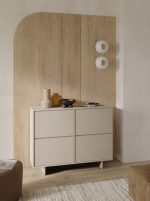 Μπουφές Halden Mini-Μπεζ - Image 5