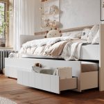 Καναπές Κρεβάτι Calmo24-90x200-Λευκό