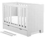 Βρεφικό Κρεβάτι Calmo24-60x120-Λευκό - Image 3