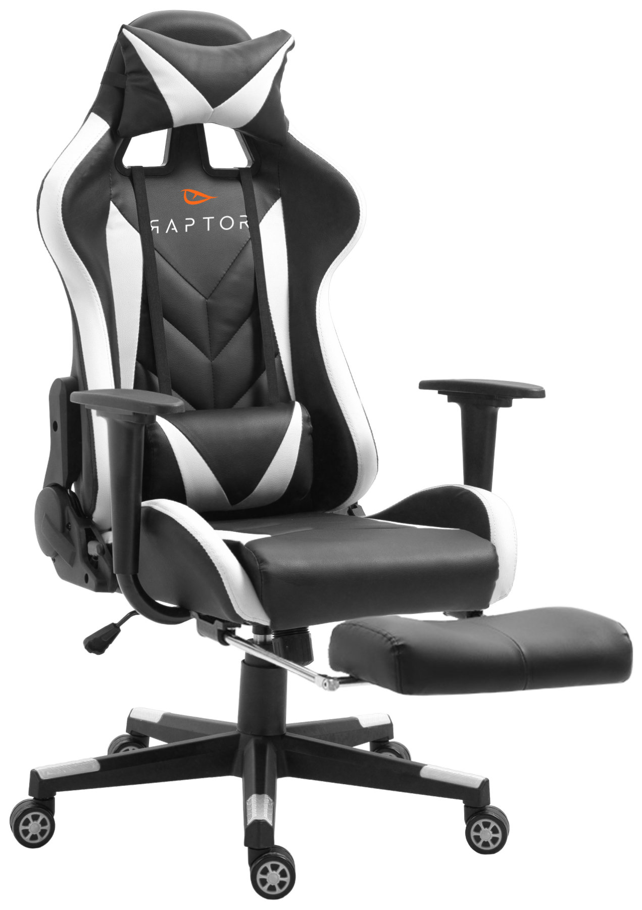 raptor-5903-red-angle Καρέκλα Gaming Raptor Stellar-Leuko - Image 1