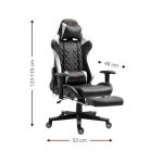 Καρέκλα Gaming Raptor Spectre-Leuko - Image 2
