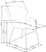 Καρέκλα Interno II-Prasino - Image 3