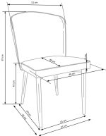 Καρέκλα Raymondo-Prasino - Image 4
