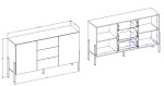 Μπουφές Plum 2D3D mini-Mpez - Image 3