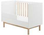 Βρεφικό Κρεβάτι Miloo-60x120-Λευκό - Image 3