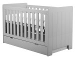 Συρτάρι Για Βρεφικό Κρεβάτι Calmo24-70x140-Γκρί - Image 2