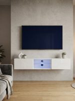 Κρεμαστό έπιπλο τηλεόρασης Swiss LED plus-Leuko - Image 2