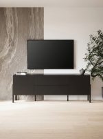 Έπιπλο τηλεόρασης Plum 2D2D-Μαύρο - Image 2