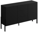 Μπουφές Plum 2D3D mini-Μαύρο