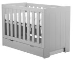 Συρτάρι Για Βρεφικό Κρεβάτι Calmo24-60x120-Γκρί - Image 2
