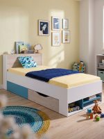 Κρεβάτι Planet-Leuko - Drus - Navy blue - Image 4