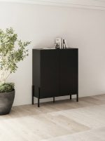 Μπουφές Plum mini-Μαύρο - Image 6