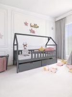 Κρεβάτι παιδικό Domi-Anthraki-80 x 180 - Image 5