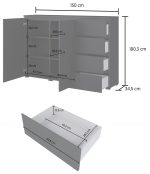 Μπουφές Domus-Μαύρο - Image 3