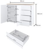 Μπουφές Domus-Γκρεζ - Image 3