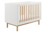 Βρεφικό Κρεβάτι Miloo-60x120-Λευκό