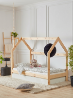 Συρτάρι Για Κρεβάτι HouseBed-Λευκό - Image 3
