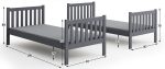 Κουκέτα Kubusto-90 x 200-Γραφίτης - Image 4