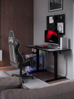 Ηλεκτρικό Γραφείο Gaming Hero 8.1 – Μαύρο - Image 2