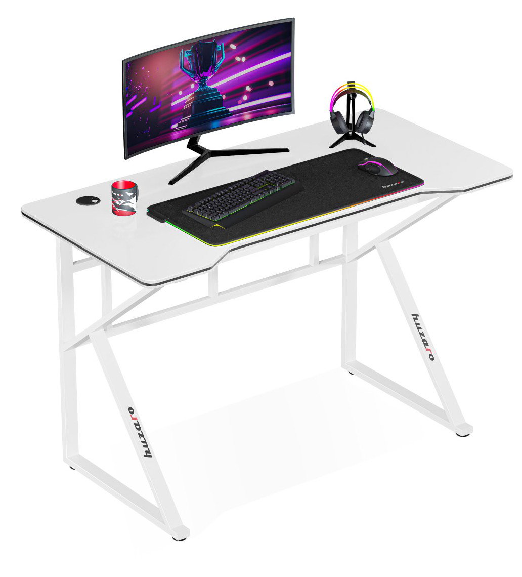 3xemizjua25fz43zclrvfa4rnj48 Γραφείο Gaming Hero 1.6 – Λευκό - Image 1