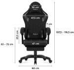 Καρέκλα Gaming Force 3.7 – Μαύρο - Image 3