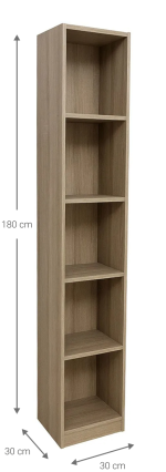 Βιβλιοθήκη Eliot 5s slim-Fusiko - Image 3