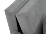 Καναπές Viva Silk IV Τριθέσιος-Γκρι - Image 6